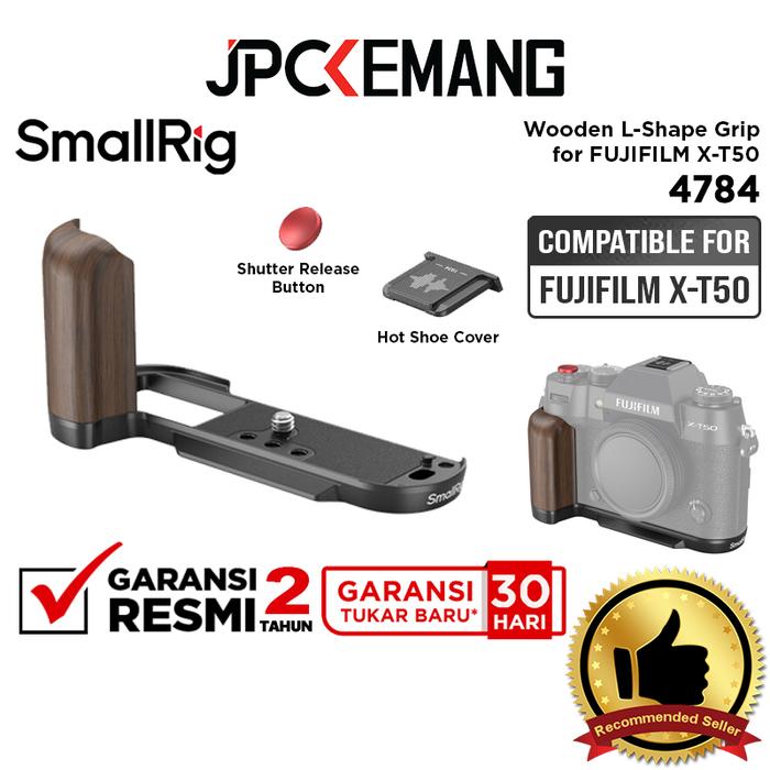 Gambar SmallRig Wooden L-Shape Grip for Fujifilm X-T50 L-Plate Mount Grip for Fuji XT50 Small Rig 4735 / 4784 Garansi Resmi - Black 4784 dari JPC Kemang undefined Tokopedia