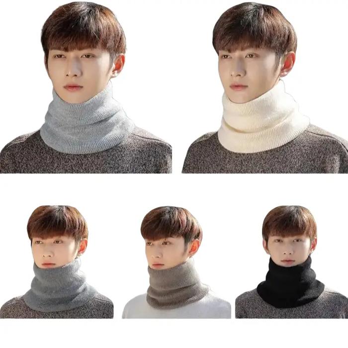 Gambar Syal Rajut Pria Syal Hagat Rajutan Elastis Bahan Tebal Pakai 2 lapis rajutan Tahan Angin Bisal Dilepas/Pasang Kain Rajut - Cream Coksu dari hobby shopping1_NEW undefined Tokopedia