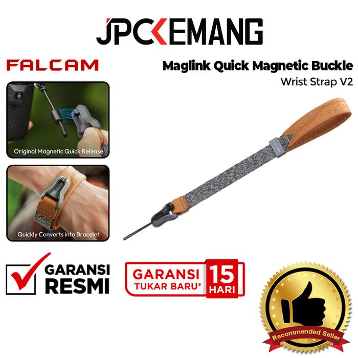 Gambar FALCAM MAGLINK QUICK MAGNETIC BUCKLE Wrist Strap V2 Camera Strap Falcam Hand Strap Kamera M00B5101 / M00B5101D Garansi Resmi - Gray M00B5101 dari JPC Kemang undefined Tokopedia