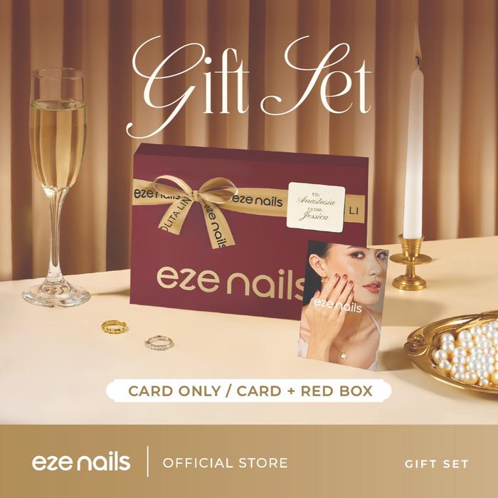 Gambar EZE NAILS - GIFT SET (CARD / CARD & BOX ONLY) - CARD + BOX dari Eze Nails undefined Tokopedia
