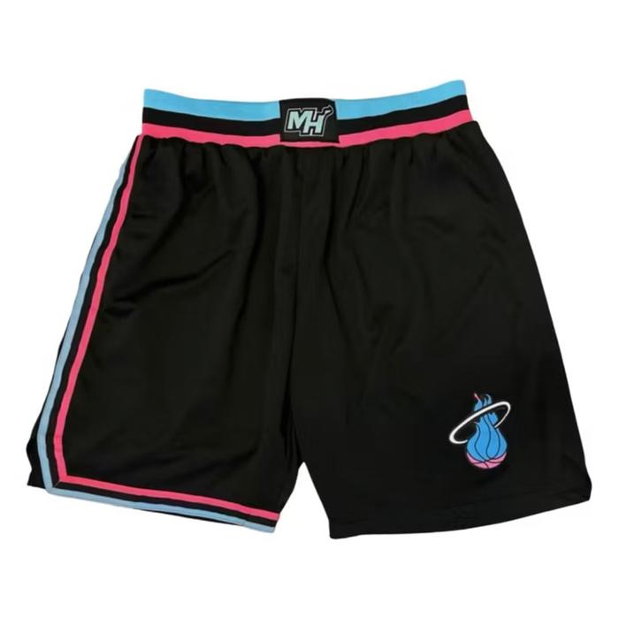 CELANA BASKET OLAHRAGA MIAMI HEAT VICE CITY EDITION HITAM S