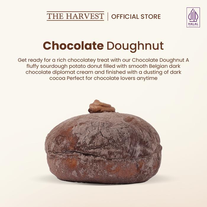 Gambar Chocolate Doughnut (New Recipe) - Donut Rasa Coklat dari Harvestcakes undefined Tokopedia