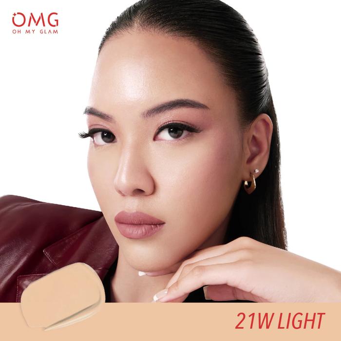 Gambar OMG Oh My Glam Coverlast Liquid Foundation - Alas Bedak - 21W Light dari OMG Beauty Indonesia undefined Tokopedia