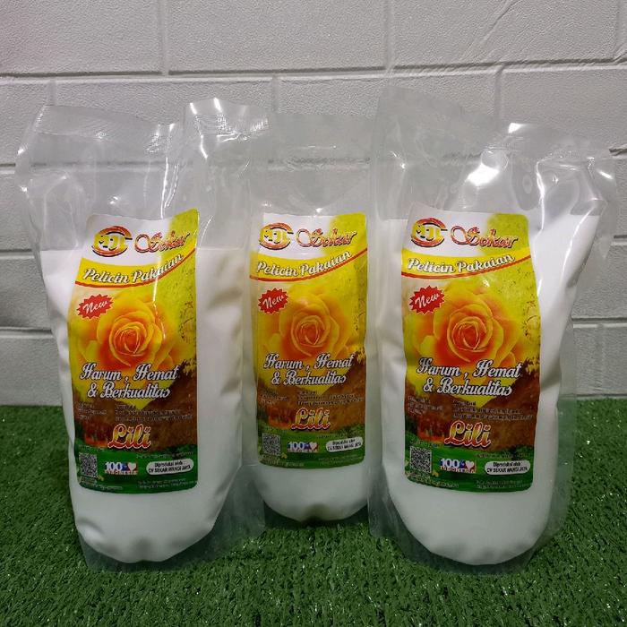 Gambar Pelicin Laundry 1 Liter  Pengosok Setrika Baju Laundry Kemasan Refil Murah Pewangi Laundry Kiloan - Merah (Sakura) - Pink, Hitam, Hijau, Ungu, Jamur - lili dari GUDANG PARFUM LAUNDRY undefined Tokopedia