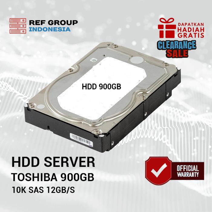 Gambar Harddisk Server HDD Toshiba 10K 900GB SAS 12Gb/s 2.5" AL15SEB090N +NEW dari PT REF GROUP INDONESIA undefined Tokopedia