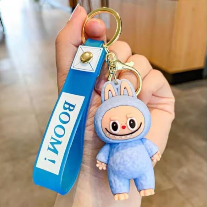 Gambar Gantungan Labubu Popmart Keychain Labubu Lisa Gantungan Kunci KYC 10 - Blue dari sweetladyid undefined Tokopedia