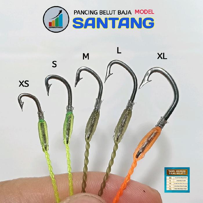 Gambar Pancing Belut Model Santang Bahan Baja Kuat Tahan Karat Urek Belut Sawah Anti Mocel - 2 Lapis, 150cm, XS dari Aghniastore26_NEW undefined Tokopedia