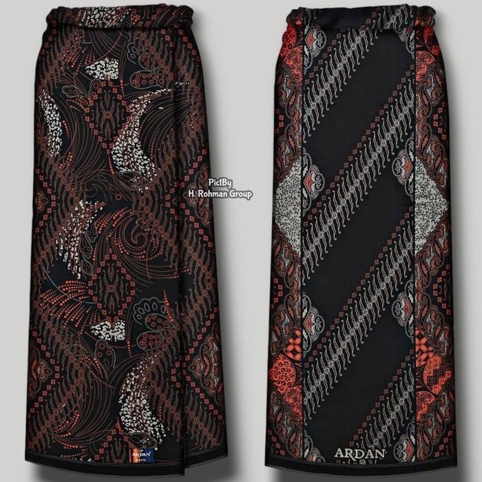 Gambar Sarung Ketjubung Ardan Batik Memories | Sarung Ardan Batik Terbaru | Sarung Ardan Batik Premium - Hitam BGV 01 dari Istana Muslim 03 undefined Tokopedia