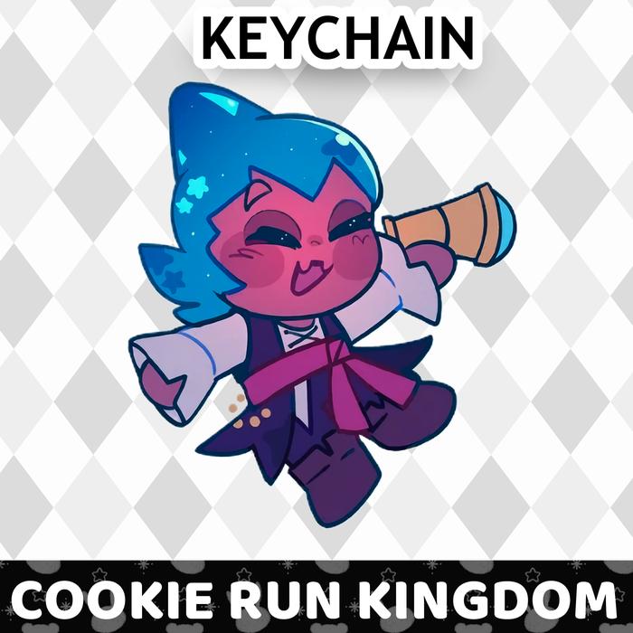 Gambar Ganci / Gantungan Kunci Akrilik COOKIE RUN KINGDOM - COOKIES PACK V2 - 1 SORBET SHARK dari Hiroshi Anime Store undefined Tokopedia