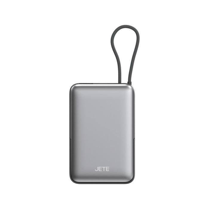 Gambar 【Sertifikat CCC】JETE A15 Powerbank Wireless Magnetic Magsafe 10000mAh 22.5W Fast Charging Built in Kabel Type C Portable Travel Power Bank Handphone - Dark Grey dari JETE Authorized Store Bali Kota Administrasi Jakarta Pusat Tokopedia