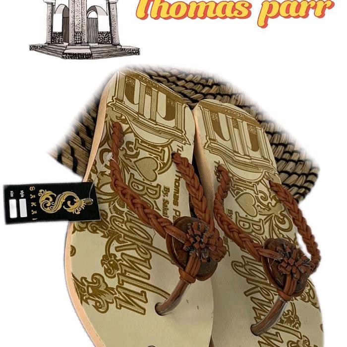 Gambar SANDAL BENGKULU Thomas parr JEPIT WISATA WANITA BUDAYA INDONESIA ETNIS  DESTINASI SOUVENIR OLEH-OLEH CENDARAMATA CEWEK PEREMPUAN PLAT - coklat, 36 dari TAPILAKU_NEW undefined Tokopedia