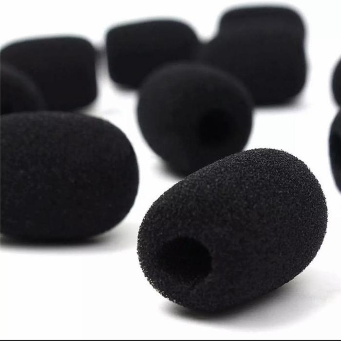 Gambar Foam Earpad Busa Headset Logitech H150 H151 H130 H250 Headphone - Busa Mic 1pc, Hitam dari EarcupMarketing undefined Tokopedia
