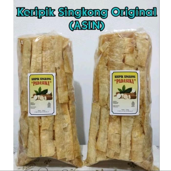 Gambar Keripik singkong padasuka lembang rasa asin(original) dari Padasuka lembang_NEW undefined Tokopedia