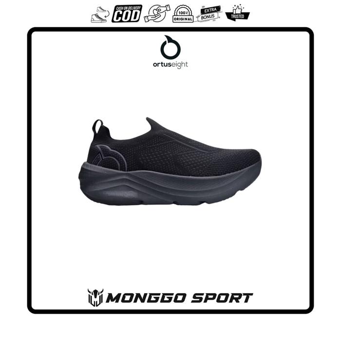 Gambar Sepatu Lari Running Ortuseight Hyperblast Slip-On - hitam, 38 dari Monggo Sport undefined Tokopedia