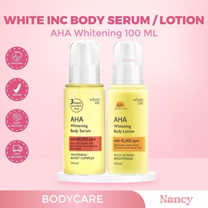 manfaat l-glutathione moist whitening lotion spf 50 Promo WHITE INC BODY SERUM / BODY 100 ML - Body Lotion di Nancycosmetics_new Moringa 360: a comprehensive