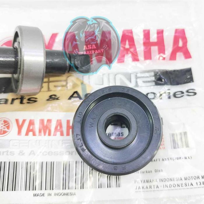 Gambar AS Sil WATERPUMP ASLI ORIGINAL Motor YAMAHA  NMAX 155 , AEROX 155 , LEXI 125 , JUPITER MX 135 OLD / Lama , JUPITER MX 135 NEW , VIXION , XEON , N max ass sil sel seal gear ger gir water pam pump pum kipas assy satu set waterpam waterpum pompa air ori ygp dari Joy Sacro Official undefined Tokopedia