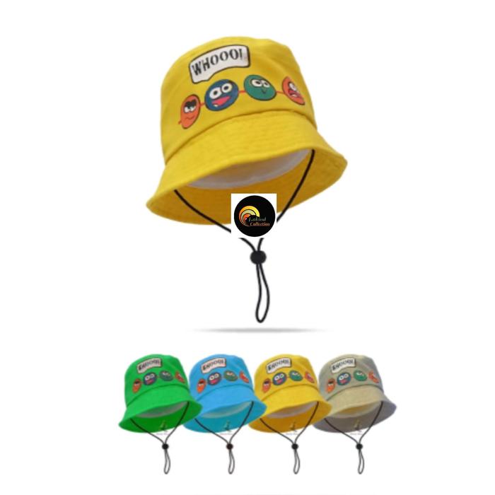 Gambar Topi Bucket Anak Laki Laki Perempuan / Terbaru fashion - kuning dari BAKIND COLLECTION NEW undefined Tokopedia