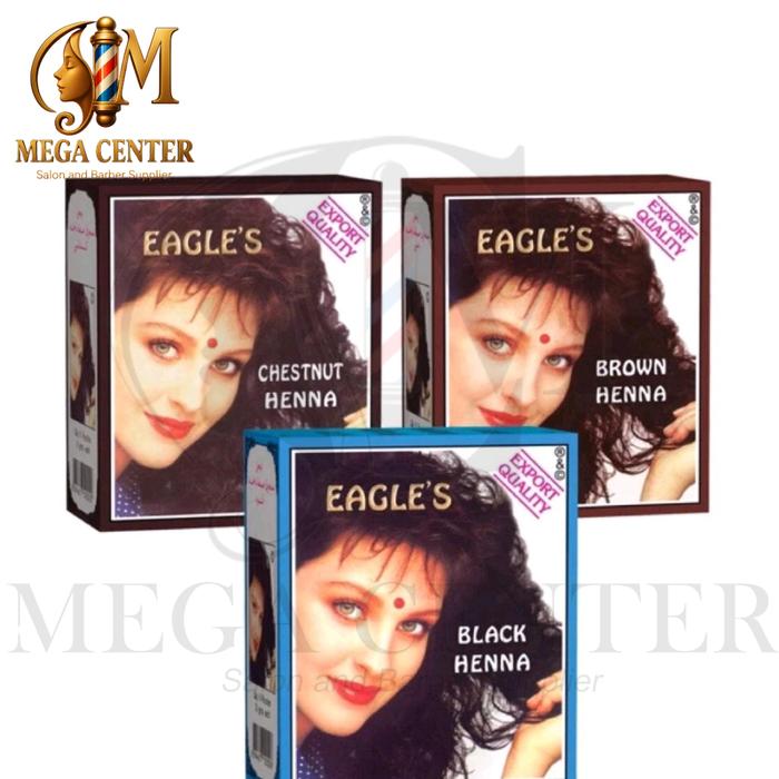 Gambar HENNA Eagle's Semir Rambut 1 Box - HITAM dari MEGA CENTER SALON SUPPLIER_NEW undefined Tokopedia