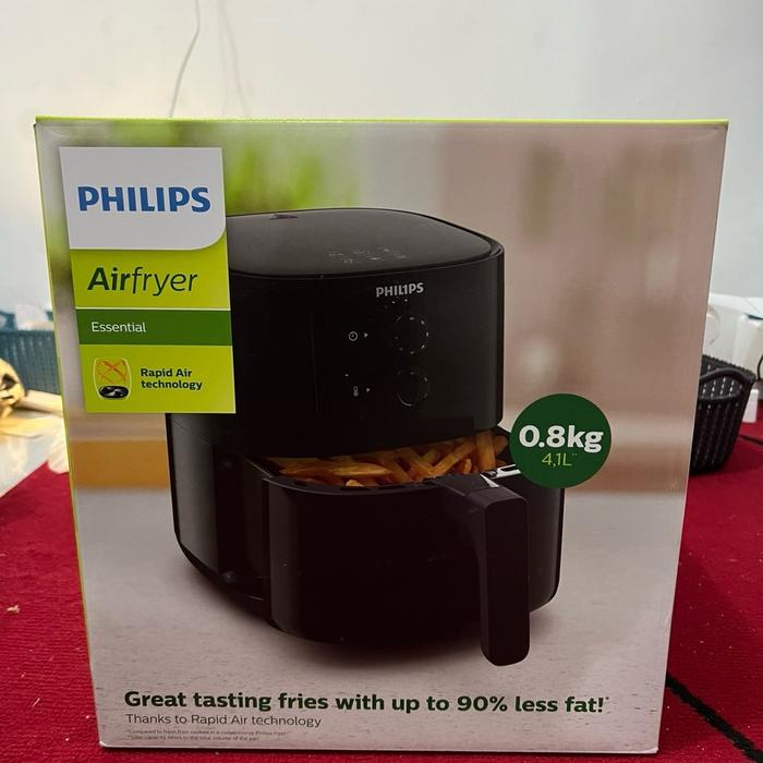 Gambar Philips AirFriyer Low Watt 800 watt HD9200/91 Analog Multifungsi dari Boy Store_NEW undefined Tokopedia