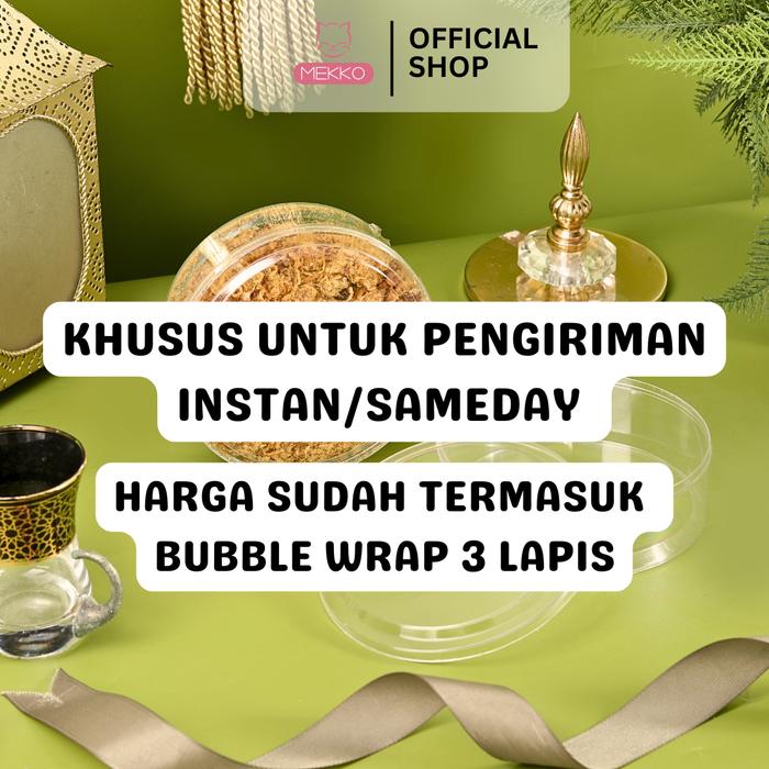 Gambar Toko Mekko Top Plus [ISI 36PCS] Toples Premium Kue Kering Bulat 250gr - Toples TopPlus Kue Putri Salju/Kastengel/Lidah Kucing/Kue Kacang/Nastar/Sagu/Semprit/Kue Lebaran/Natal/Imlek/Gift Buah Kering Mika Plastik Bahan Tebal - Instan/Sameday dari TokoMekko undefined Tokopedia