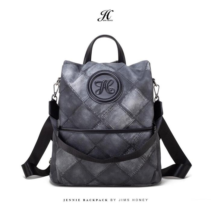 Gambar JIMS HONEY - JENNIE BACKPACK - RANSEL WANITA - Black dari JimsHoneyCondet undefined Tokopedia