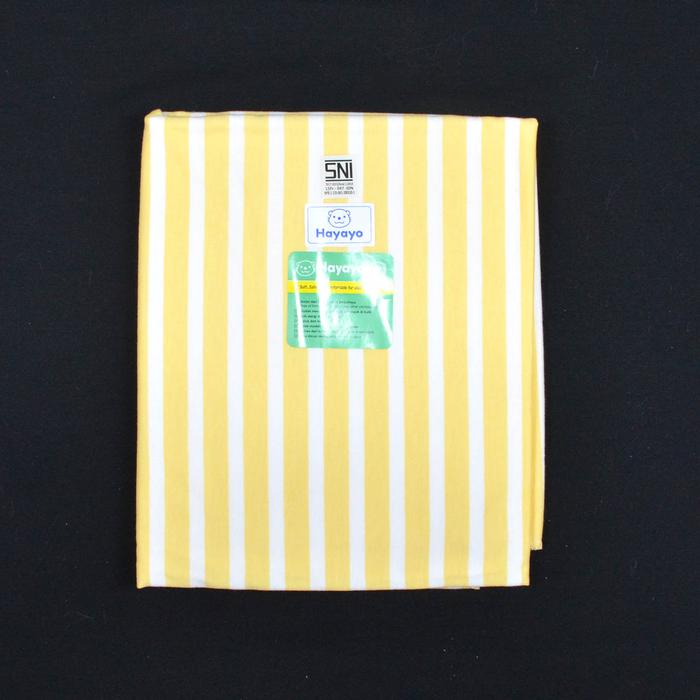 Gambar HAYAYO 1 Pcs Bedong Bayi/Baby Salur (90 X 110Cm) - Salur Biru dari Lanugo.Baby undefined 4 Tokopedia