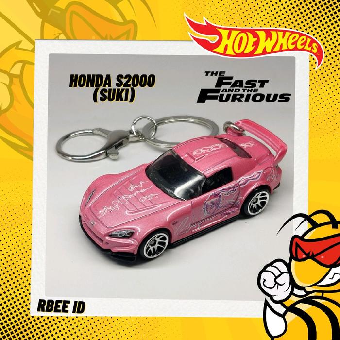Gambar Gantungan kunci fast and furious Keychain Hotwheels Honda s2000 suki pink suki putih - pink dari Rbee ID undefined Tokopedia