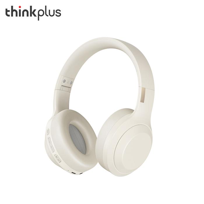 Gambar LENOVO Thinkplus TH10 Headphone Bluetooth Wireless Headset Earphone 5.0 - TH10 Beige dari Opethz undefined Tokopedia