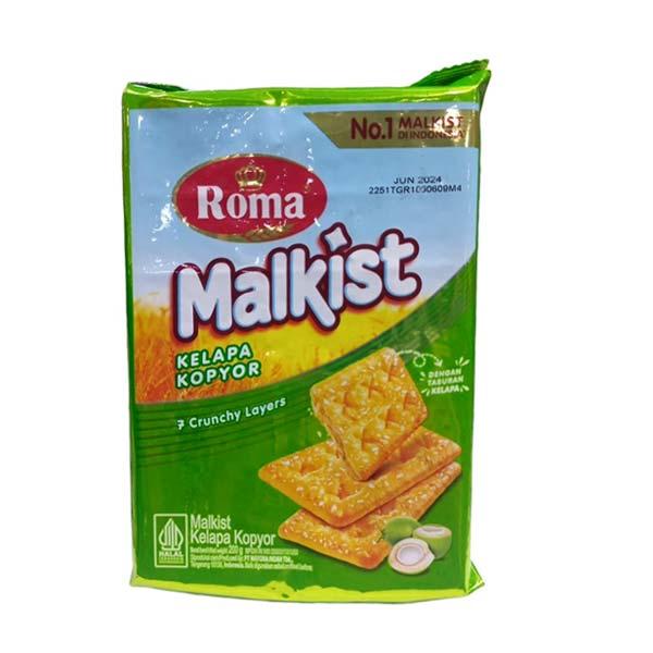 Gambar ROMA MALKIST KELAPA KOPYOR 200 GR dari Hypermart Puri Indah undefined Tokopedia
