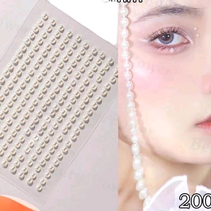 Gambar stiker esticker wajah hiasan make up dari HAN SALONN undefined Tokopedia