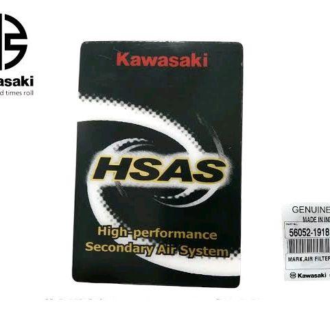 Gambar Kawasaki Stiker Tabung HSAS Ninja 150 R RR SS 2tak Original 56052-1918 Garansi Keaslian Kawasaki Motor Indonesia dari KAWASAKI CENTER undefined Tokopedia