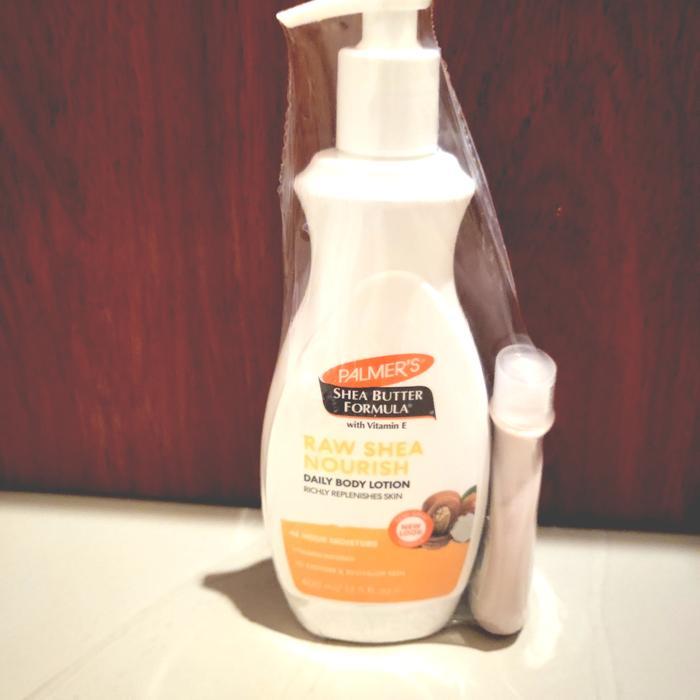 Gambar PALMER'S SHEA BUTTER RAW SHEA NOURIST BODY LOTION 400 ML READY STOK DIJAMIN ORI - coconut dari Toko Kidam Mas undefined 4 Tokopedia