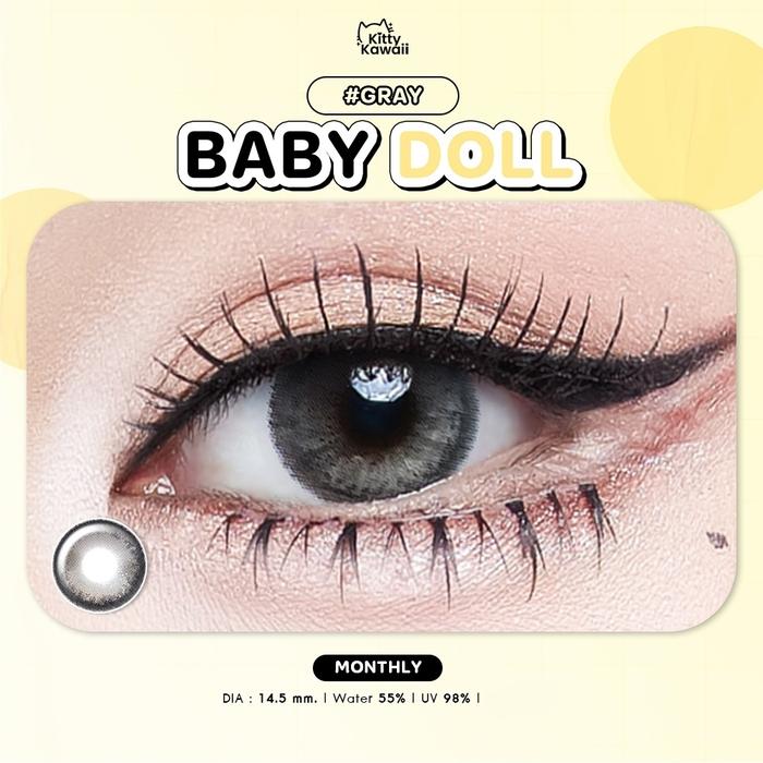 Gambar [ORIGINAL] Softlens Kitty Kawaii Baby Doll - GRAY, NORMAL dari Softlens1 undefined Tokopedia