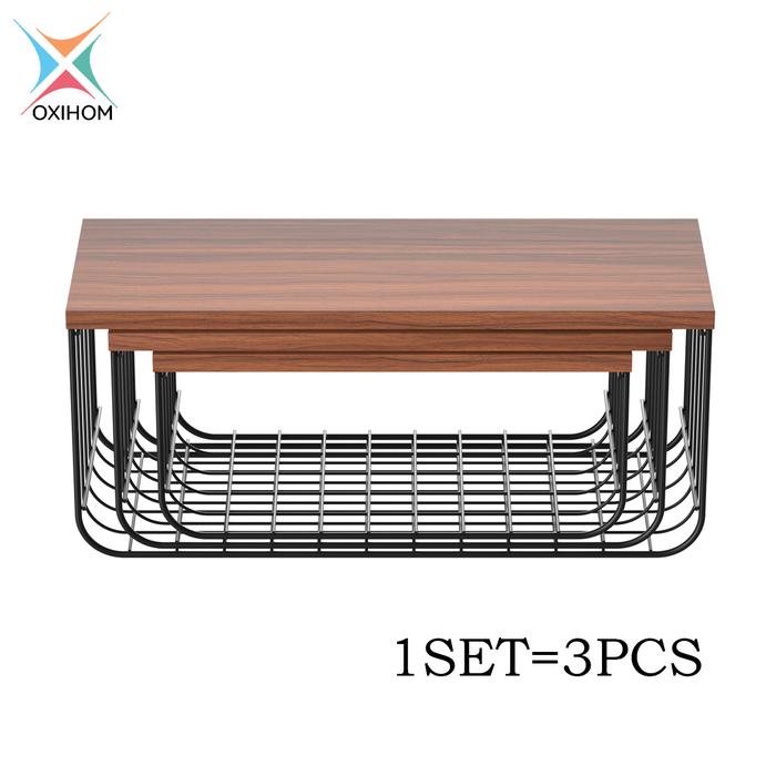 Gambar Oxihom Rak Gantung Dekorasi Dinding Tempat Bumbu Dapur Rak Penyimpanan - Hitam dari Oxihom undefined Tokopedia