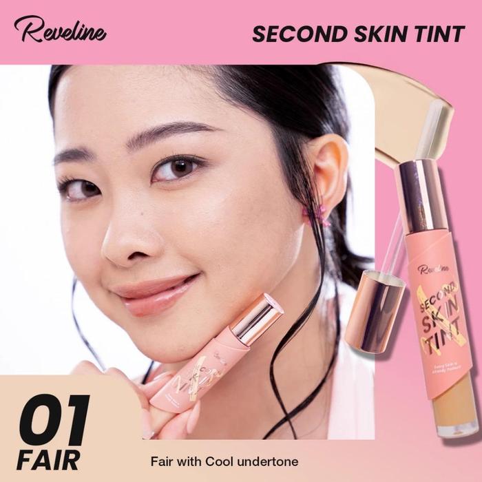 Gambar REVELINE Second Skin Tint | Foundation - FAIR dari tinafcollection undefined Tokopedia