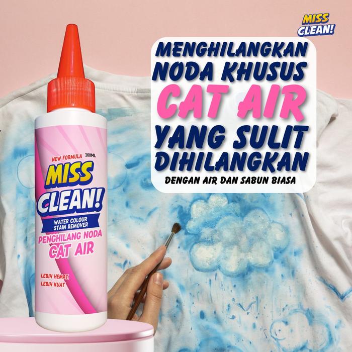Gambar Penghilang Noda Khusus Cat Air Pada Pakaian Anak dan Dewasa - 100ml dari Jawara Pembersih undefined Tokopedia