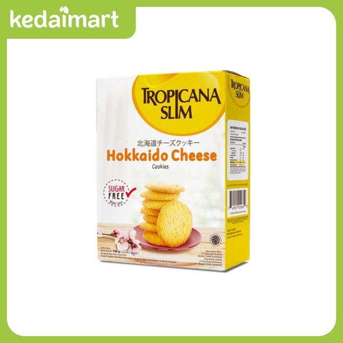 Gambar Tropicana Slim Hokaido Cheese Cookies 100 Gram dari KedaiMart undefined Tokopedia