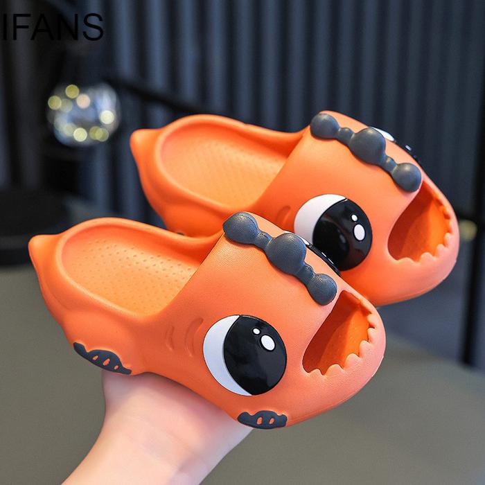 Gambar Sandal Kids Dinosaurus Sandal Anak Laki Import Sepatu Sandal Cowok Gunung Anak Import 2-6 Tahun - Orange, 160 dari ifans shop undefined Tokopedia