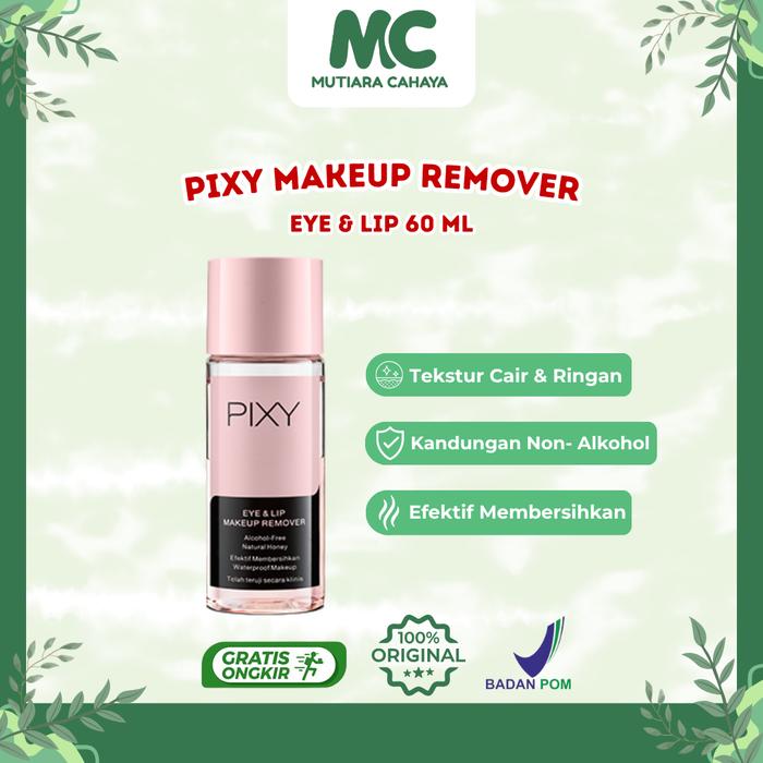 Gambar MC Official - Pixy Makeup Remover 60 ml | Pixy Eye & Lip Makeup Remover dari Mutiara Cahaya Online undefined Tokopedia