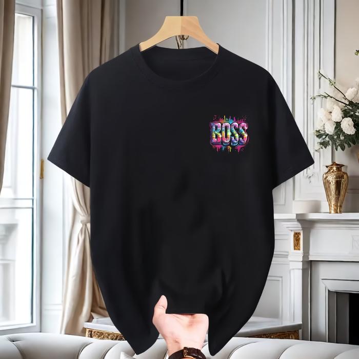 Gambar T-shirt BOSS - kaos yang di pake aloy - baju gambar badan - kaos psht - sza shirt - kaos kang dedi mulyadi - baju ambatukam - kaos jakarta - corteiz lokal - hindia shirt - baju ambatukam - t shirt casual football - Hitam, M dari Kumsia Store undefined Tokopedia