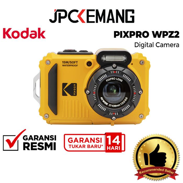 Gambar Kodak PIXPRO WPZ2 Compact Digital Action Camera Underwater Pocket Kodak Pixpro WPZ 2 Digicam Waterproof Kamera Poket Garansi Resmi - Yellow dari JPC Kemang undefined Tokopedia