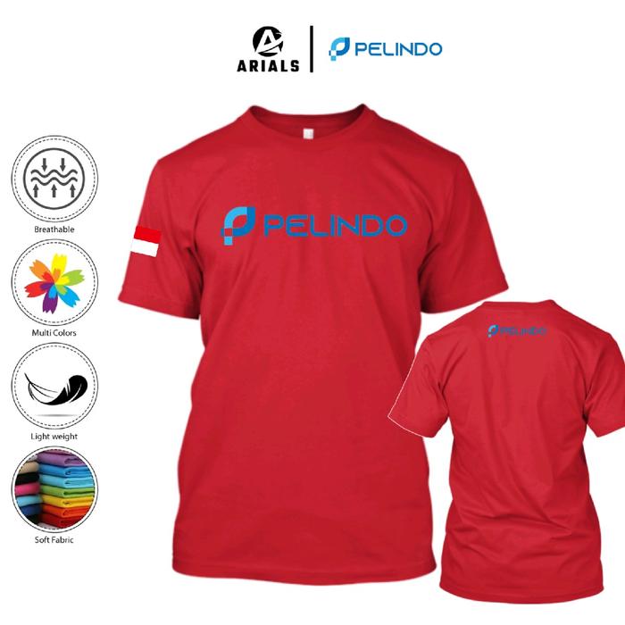 Gambar Arials Kaos Baju PELINDO Pelabuhan Indonesia - Maroon, S dari Arials_NEW undefined 4 Tokopedia