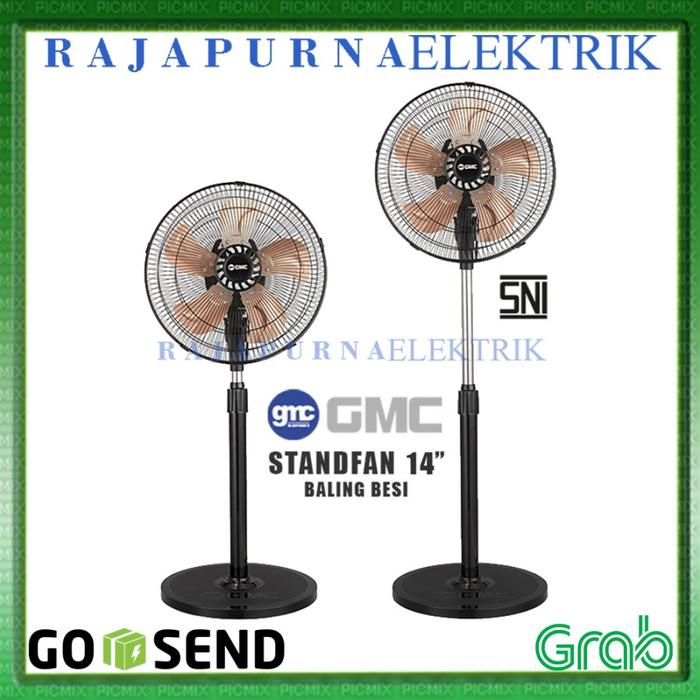 Gambar GMC 317 Kipas Angin Berdiri Besi TORNADO Stand Fan 14 inch SNI - 317 dari Rajapurna Elektrik Indonesia Kota Administrasi Jakarta Barat Tokopedia