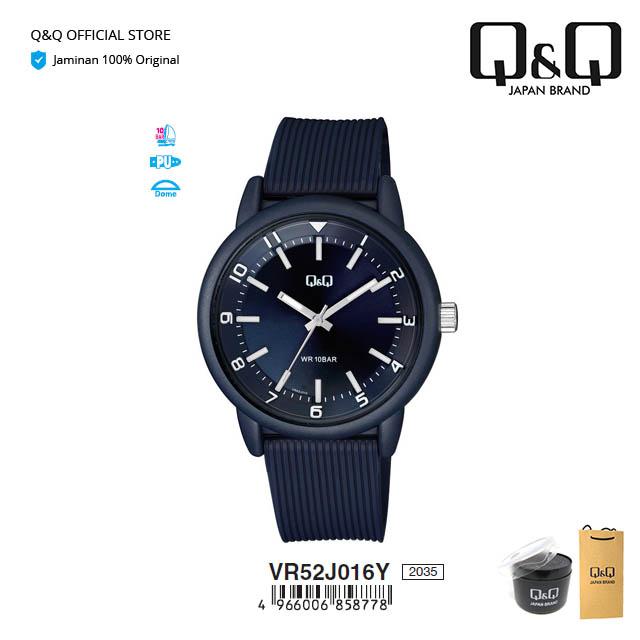 Gambar Q&Q QnQ QQ Original Jam Tangan Casual Analog - VR52 VR52J Water Rasist - VR52-016 dari Q&Q Official Store undefined Tokopedia