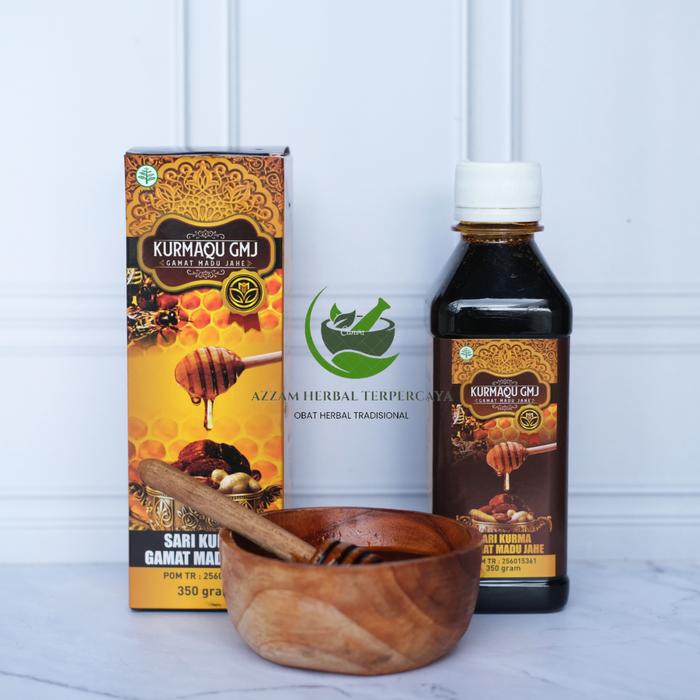 Gambar Obat Radang Usus Nyeri Sembelit Badan Mudah Lemas / Lelah Kurmaqu Sari Kurma & Madu 100% Original | BPOM & HALAL MUI - KURMAQU dari HerbsID undefined Tokopedia