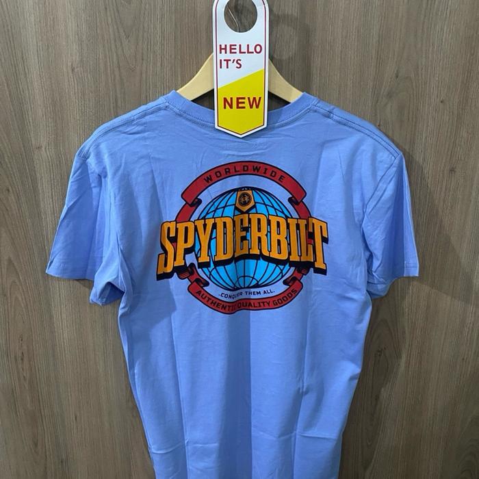 Gambar Kaos Spyderbilt Original size M L XL XXL Biru - Biru, M dari Brandedstore2_NEW undefined Tokopedia