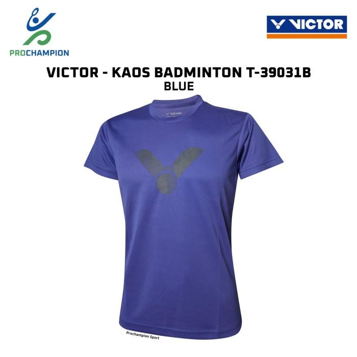 Gambar Kaos Jersey Badminton Victor T Shirt T 39031 T39031  B Navy Original - L dari PROCHAMPION undefined Tokopedia