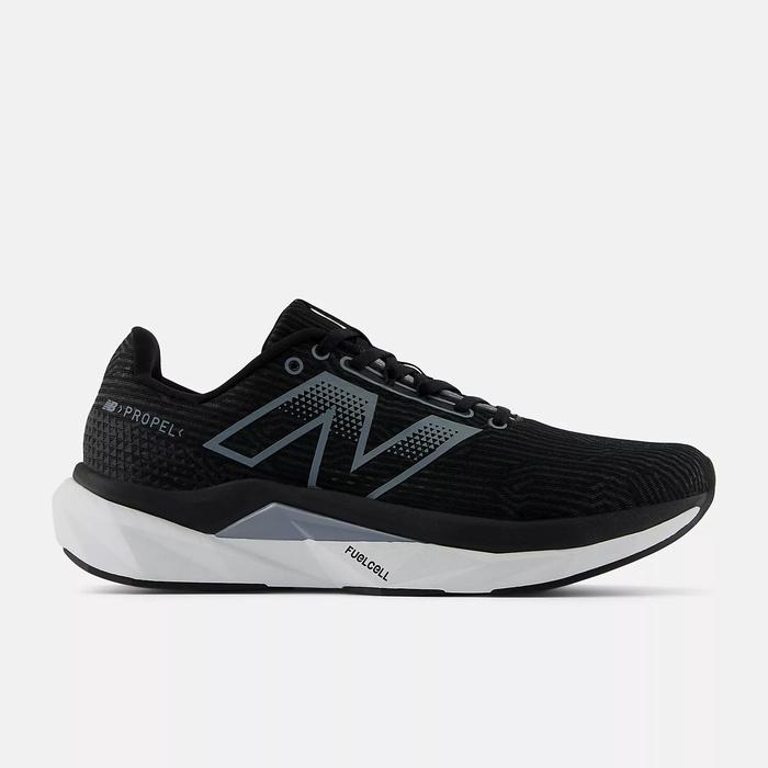 Gambar Sepatu Running Pria New Balance FuelCell Propel v5 Black with White and Steel Original MFCPRLB5 - 42.5 dari Chardy Shop Original undefined Tokopedia