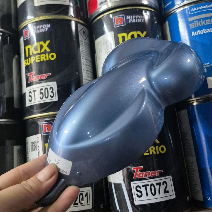 Gambar CAT MILENIUM BLUE PU CAT MOBIL / MOTOR TERSEDIA UKURAN  100ML / 250ML / 500ML /Car Paint - 100ml dari Toko Cat TigaPutri Mandiri 712 undefined Tokopedia