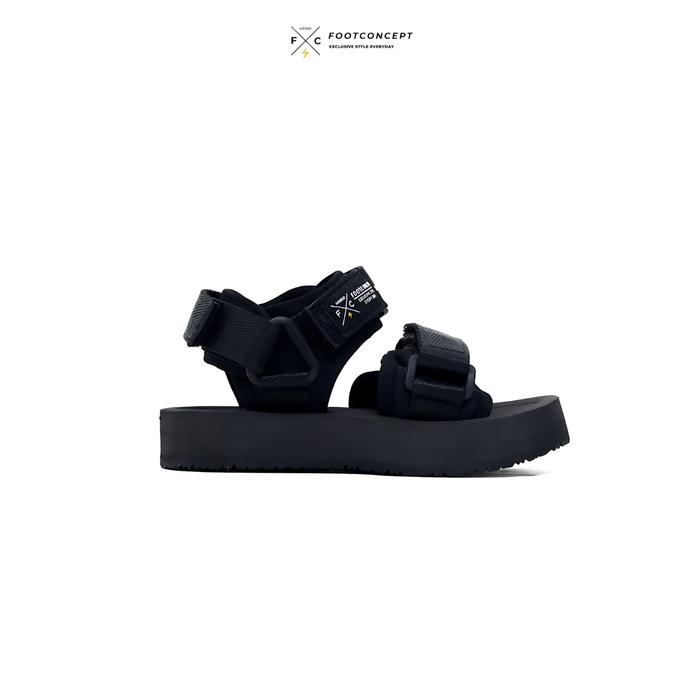 Gambar FOOTCONCEPT Sandal Casual Anak Laki Laki Perempuan Maverick Kidz Series Motif Kaki - FULLBLACK, 27 dari footconcept footwear undefined Tokopedia